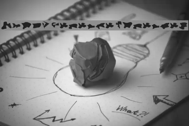 Camo3 Reverse Inverted Font examples