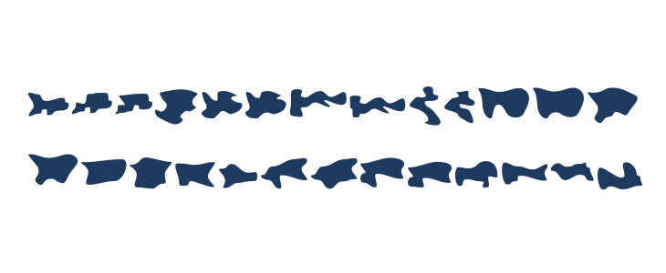 Camo3 Reverse Inverted Lowercase