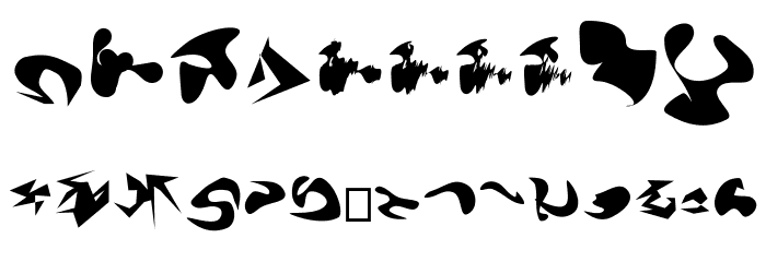 Camo3 Font OTHER CHARS