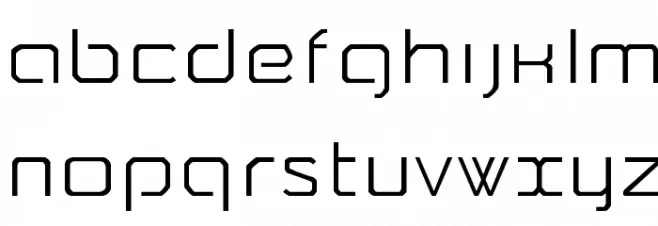 Camomile Caratteri MINUSCOLO