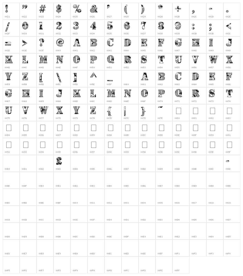 Camoufage Desert Character Map