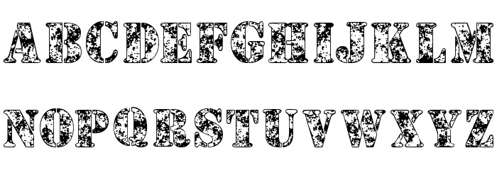 Camouflage Snow Font LOWERCASE