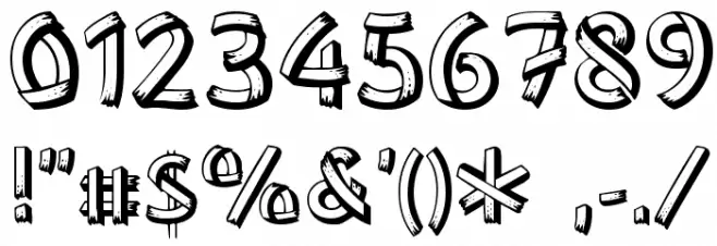 Camp Fire Regular Font OTHER CHARS