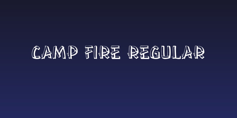 Camp Fire Regular Social Header