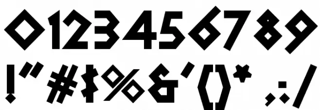 Camp Granada NF Font OTHER CHARS