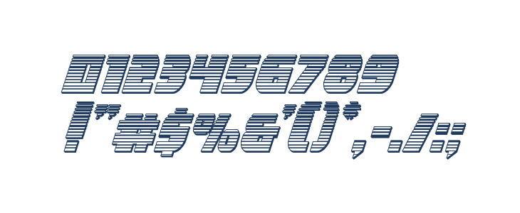 Camp Justice Chrome Italic Other Characters