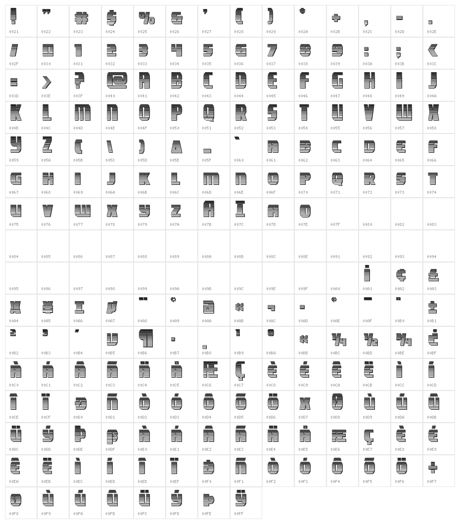 Camp Justice Chrome Character Map