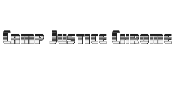 Camp Justice Chrome Logo
