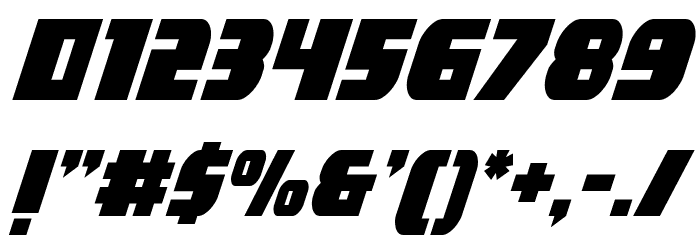 Camp Justice Drop Case Italic Font OTHER CHARS
