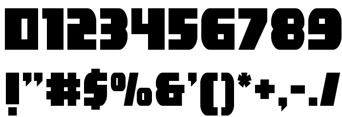 Camp Justice Drop Case Font OTHER CHARS