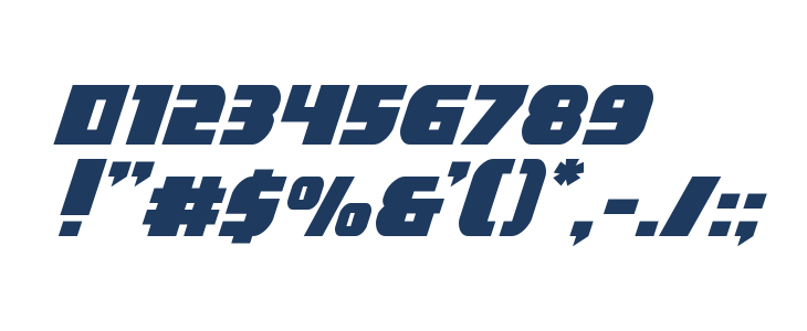 Camp Justice Expanded Italic Other Characters