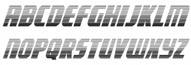 Camp Justice Gradient Italic Fuentes MAYÚSCULAS