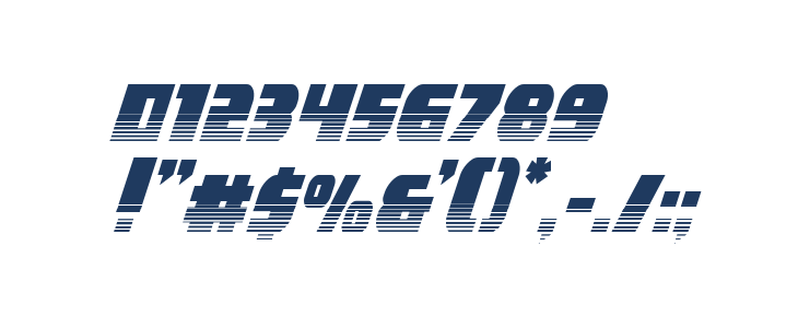 Camp Justice Halftone Italic Other Characters