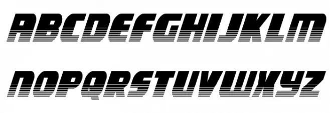 Camp Justice Halftone Italic Fuentes MINÚSCULAS