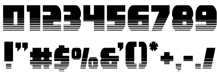 Camp Justice Halftone Font OTHER CHARS