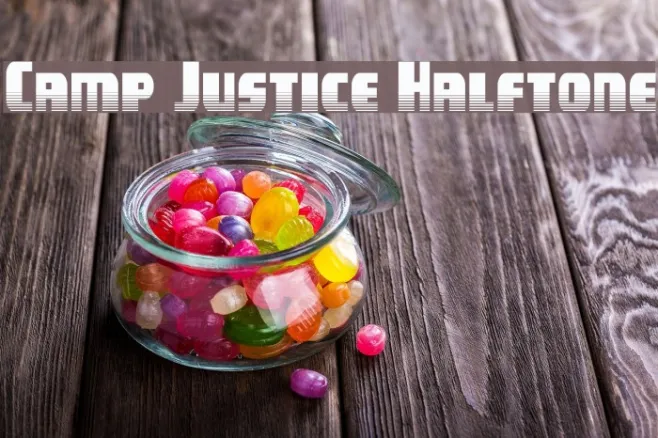 Camp Justice Halftone Example 1