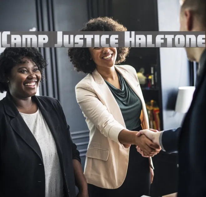 Camp Justice Halftone Example 3