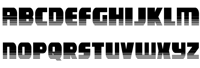 Camp Justice Halftone Font LOWERCASE