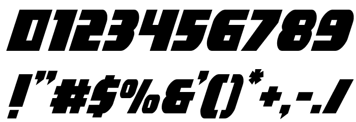 Camp Justice Mid-Case Italic Font OTHER CHARS