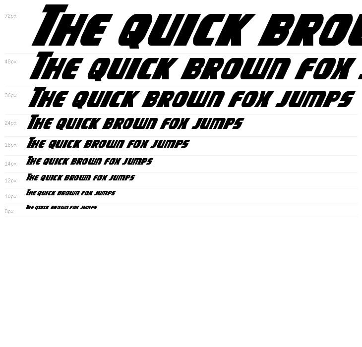 Camp Justice Super-Italic Waterfall