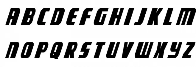 Camp Justice Title Italic Caratteri MAIUSCOLE