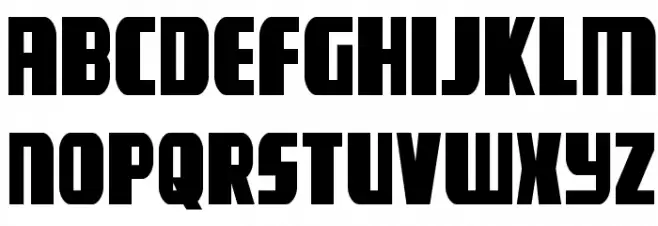 Camp Justice Font UPPERCASE