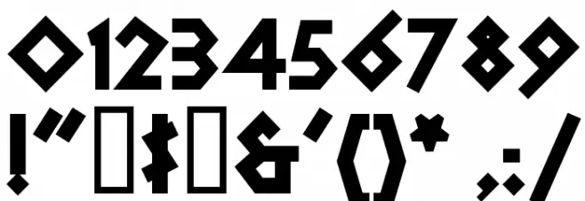 CampGranadaNF Font OTHER CHARS