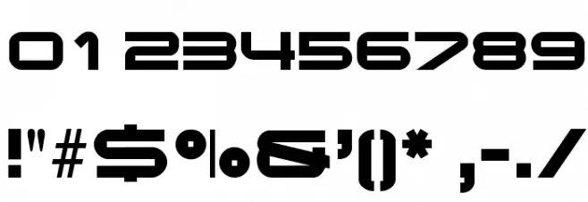 CampOpti-Caps Font OTHER CHARS