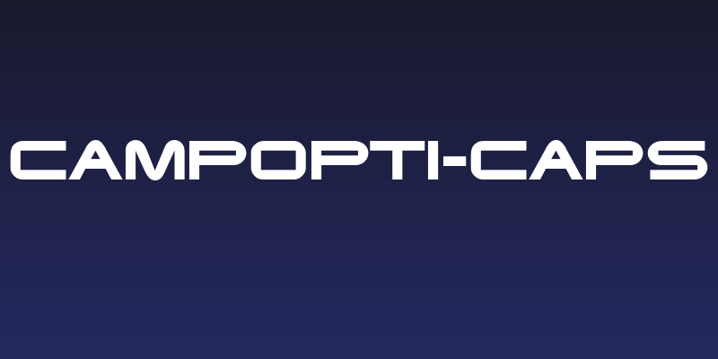 CampOpti-Caps Social Header