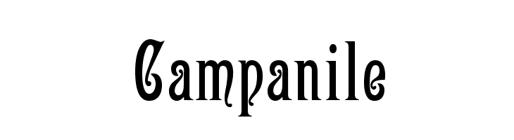 Campanile Font