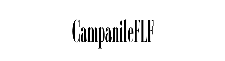 CampanileFLF Font