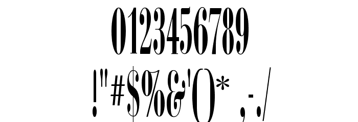 CampanileFLF Font OTHER CHARS