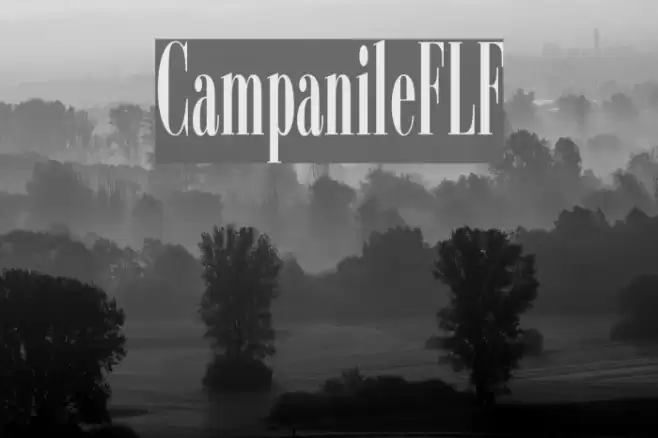 CampanileFLF Font examples
