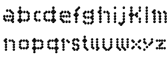 Campcraft Basic Schriftart Kleinbuchstaben