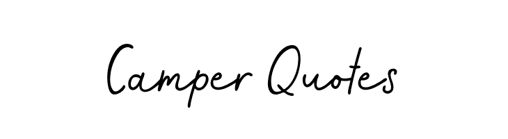 Camper Quotes  Descarca Fonturi Gratis
