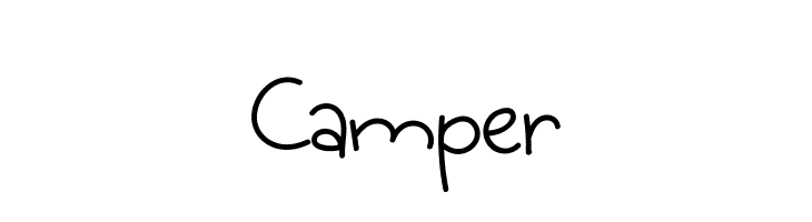 Camper  les polices de caractères gratuit tlcharger