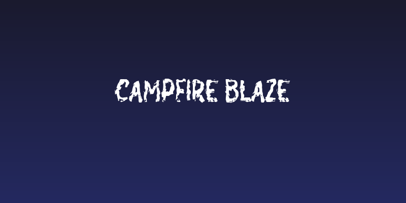 Campfire Blaze Social Header