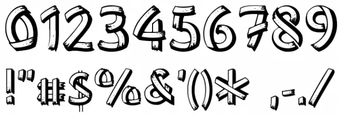 Campfire Font OTHER CHARS