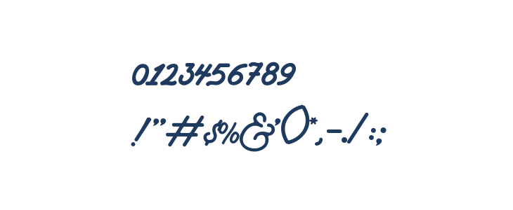 CampgroundFreeDemo-regular Other Characters