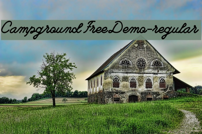 CampgroundFreeDemo-regular Example 1