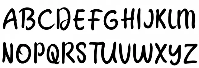 Camphiont Font UPPERCASE
