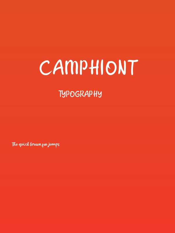 Camphiont Poster