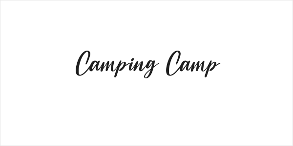 Camping Camp Logo