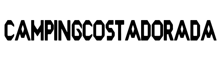 Camping Costa Dorada  Free Fonts Download
