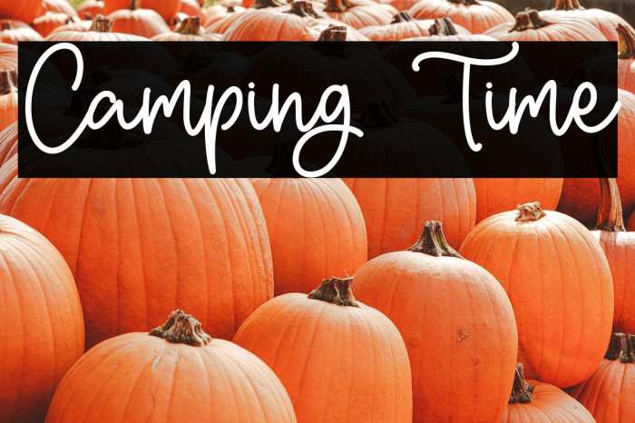 Camping Time Example 2