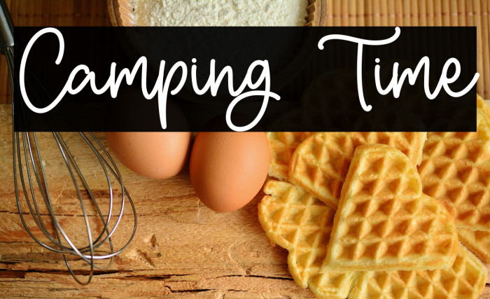 Camping Time Example 3