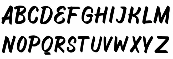 Camprite PERSONAL USE ONLY! Schriftart Groß
