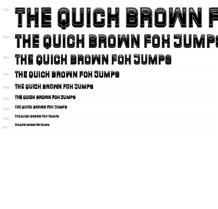 Campus 3D Regular Waterfall