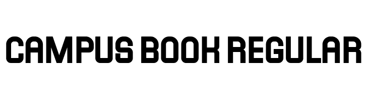 Campus Book Regular  les polices de caractères gratuit tlcharger