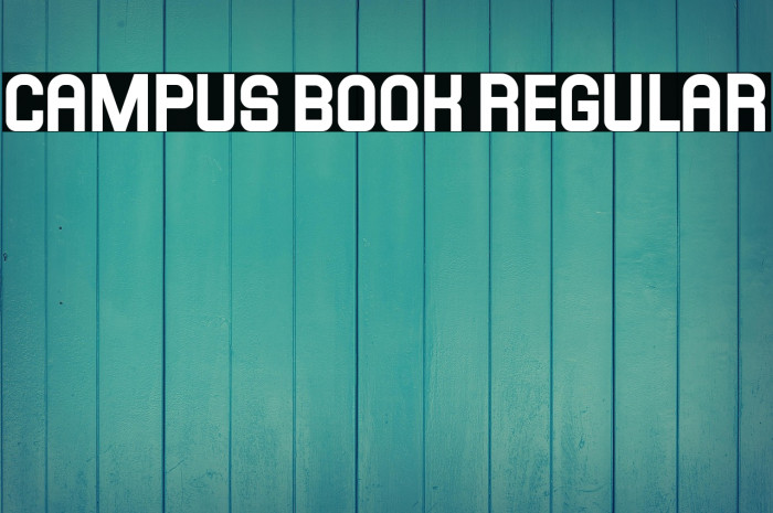 Campus Book Regular Example 1